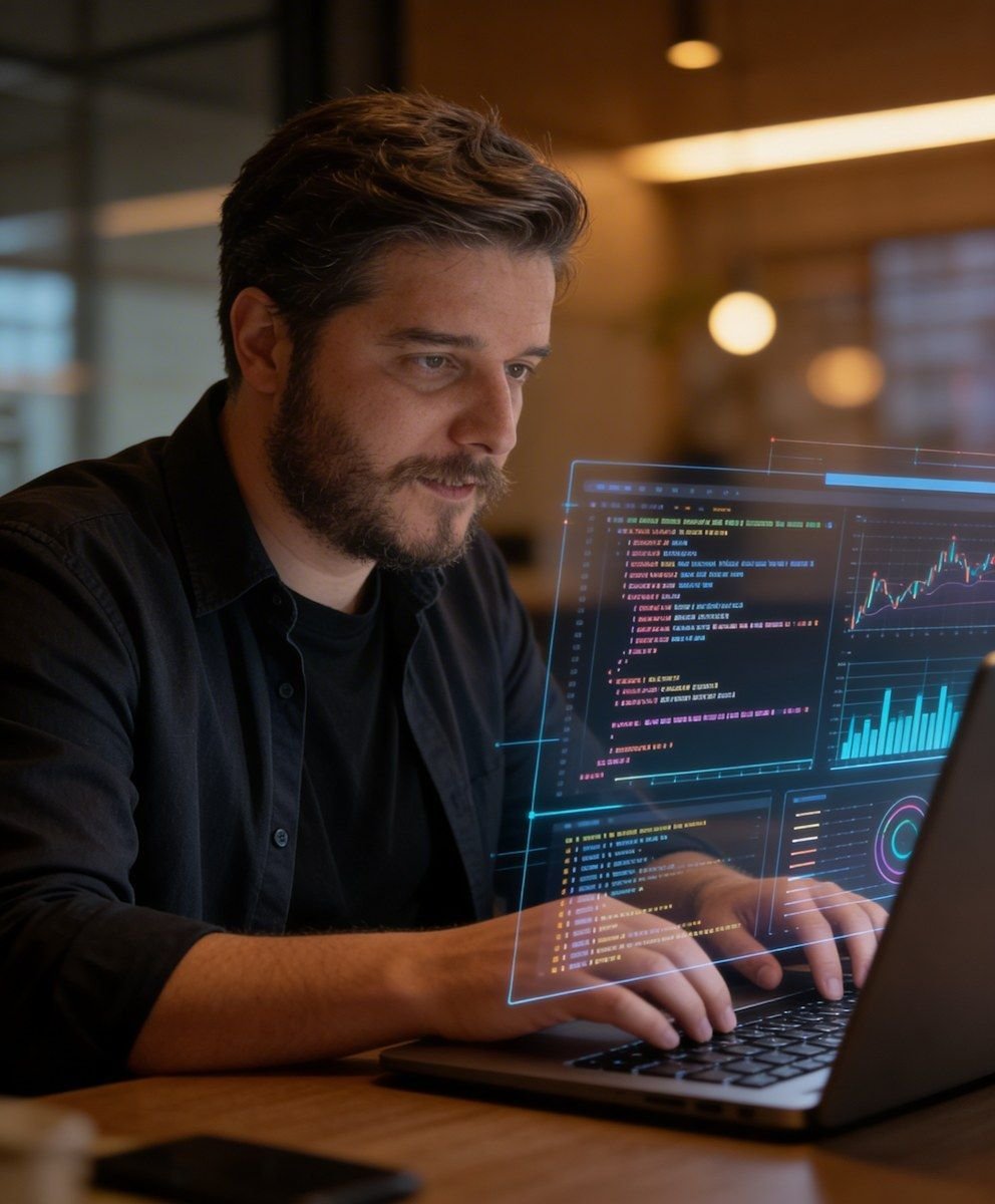 Elix Technologies developer at work