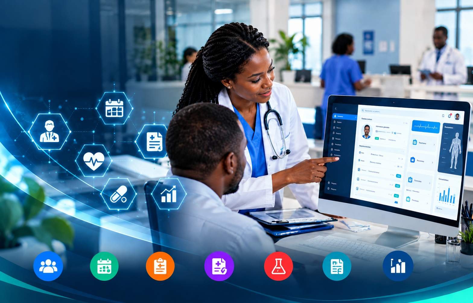 Patient management software for healthcare organizations